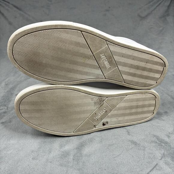 Thursday Boot Company Premier Low Top White Leather Sneakers Womens Size 6 - Picture 7 of 15